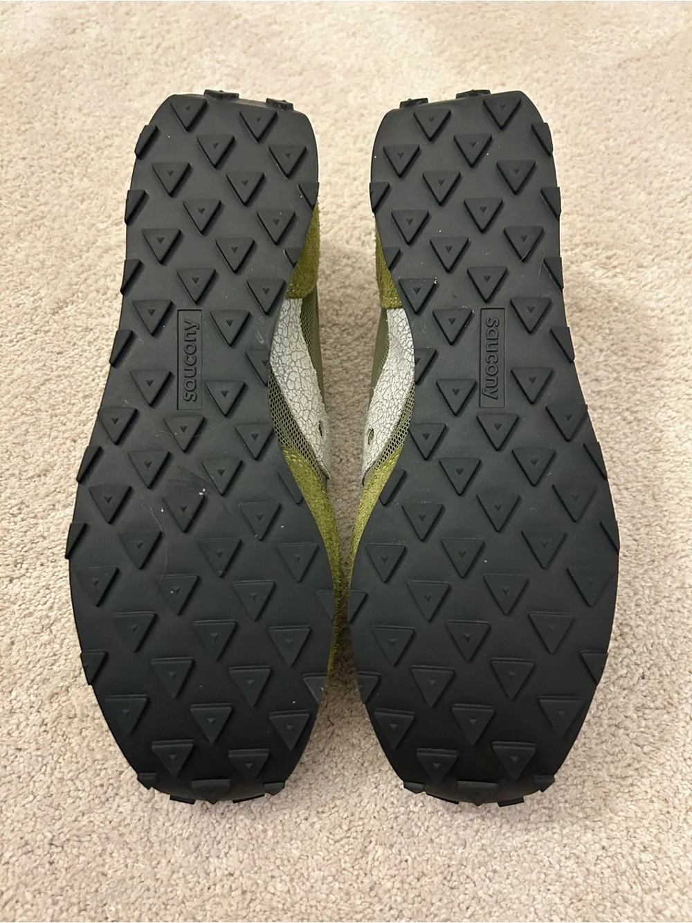 Saucony Silo Gripper S in Caramom and Pine